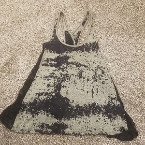 BKE daytrip Top black&gray with black lace